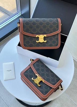 Сумка женская монограмм кожа