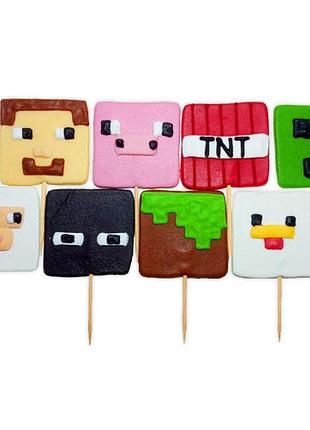 Набір цукровий топерів майнкрафт