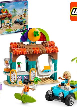 Конструктор лего френдс пляжный прилавок со смузи  lego friends 42625
