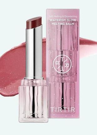 Глянцевий тінт для губ tirtir - waterism glow tint 01 mauve rose