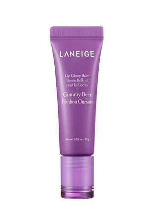 Бальзам для губ laneige lip glowy balm gummy bear, 10 г