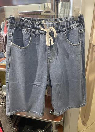 Шорти джинс на резинці  m-l