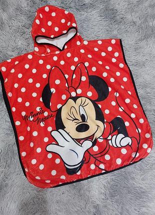 Полотенце ,накидка с капюшоном,мини маус