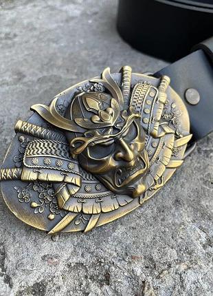 Чоловічий ремінь самурай gorillas accessories латунь one size