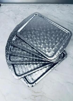 Таця нержавійка 6 шт gorillas bbq ds45 one size