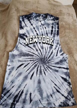 Майка,s/m, длина 74, грудь 100см, хлопок