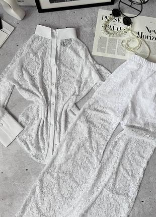 Гіпюровий костюм