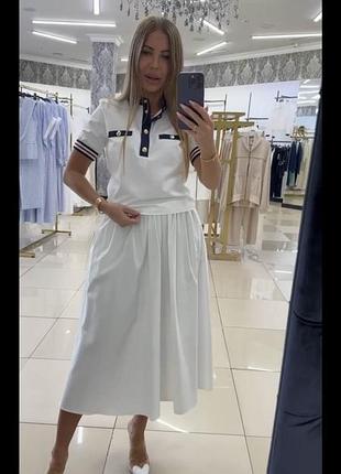 Костюм зі спідницею