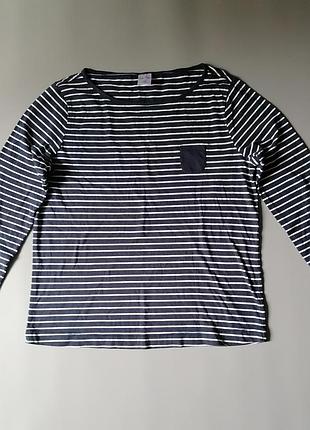 Лонгслив тельняшка