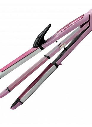 Щипцы выпрямитель мультистайлер 3 в 1 gemei gm-2966 t200