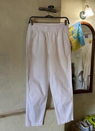 Белые женские брюки marc o'polo