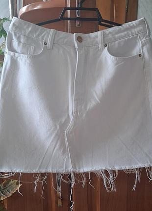 Юбка джинсовая