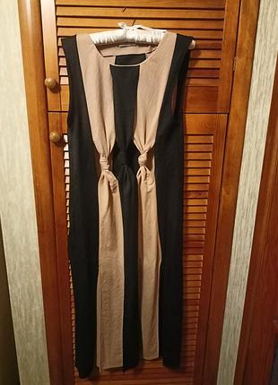Длинное платье с разрезами