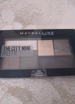 Тени maybelline