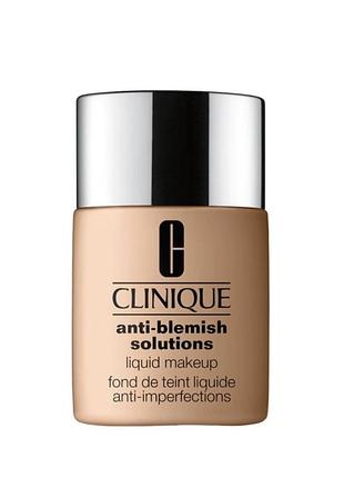 Тональний крем для проблемної шкіри clinique anti-blemish  ivory