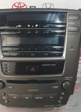 Магнітола, навігація, клімат контроль 86120534001 lexus is 2005-2013