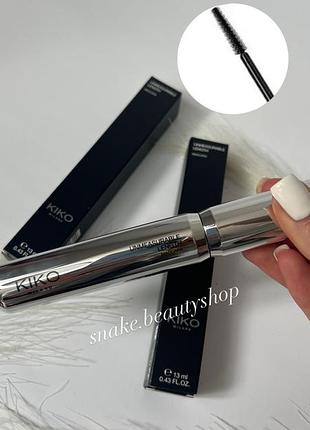 Туш для вій unmeasurable length mascara kiko milano туш для вій з ефектом подовження