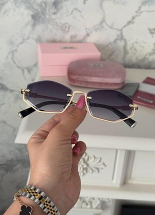 Солнцезащитные очки люкс бренд полный комплект