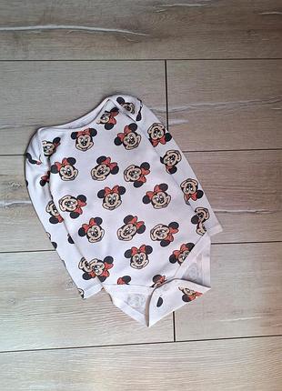 Боди бодик на девочку 2-3 годика минни