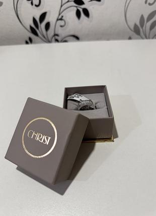 Каблочка серебряная от christ