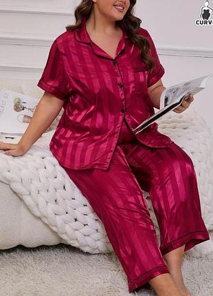 Пижама атласная от shein