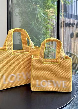 Сумка loewe плетена3 фото