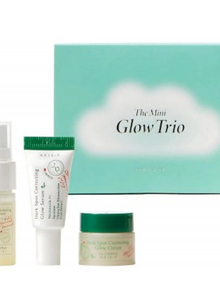 Набор миниатюр для лица axis-y the mini glow trio