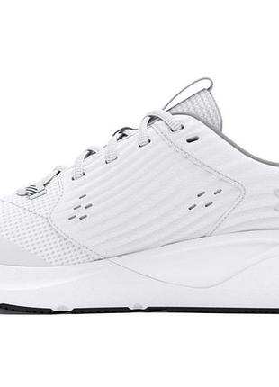 Кросівки чоловічі under armour charged білі2 фото