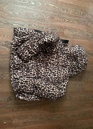 Стильна леопардаво куртка