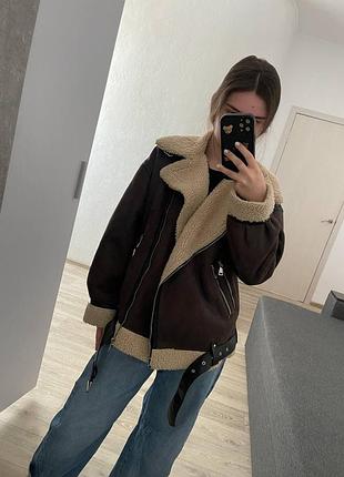 Жіноча дублянка zara ( s розмір )