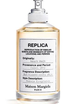 Maison margiela replica beach walk туалетная вода для женщин 100 мл