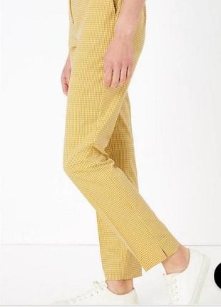 Брюки зауженные высокая талия. marks spencer