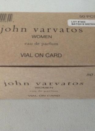 John varvatos women 1.5 мл пробник