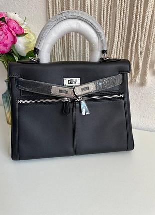Шкіряна сумка ермес люкс