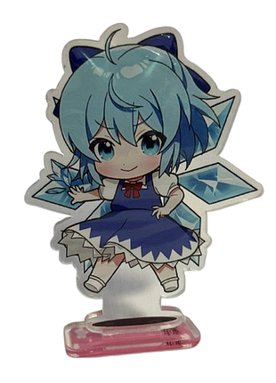 Фігурка акрилова чирно із тохо проджект touhou project 10 см