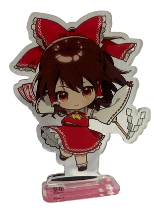 Фігурка акрилова рейму хакурей з тохо проджект touhou project 10 см