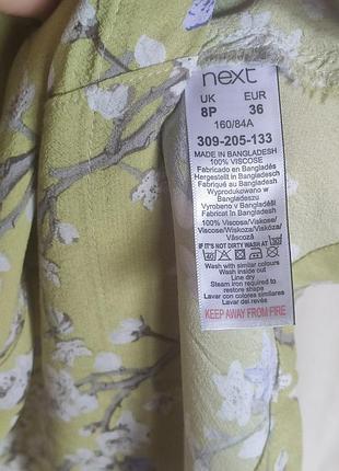 Блуза, next, viscosa, 36-38 р. 5