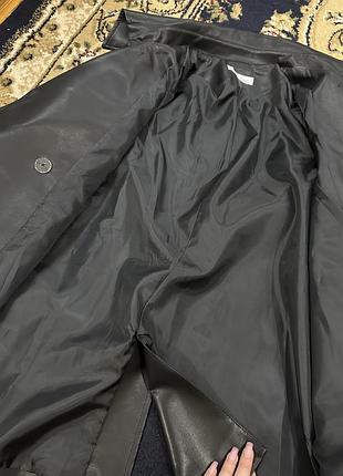 Тренч шкіряний 8