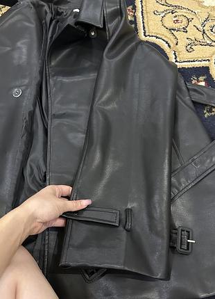 Тренч шкіряний 6