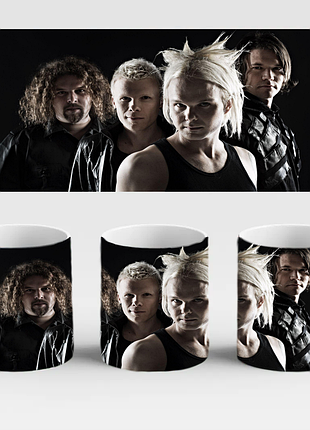 Керамическая чашка кружка с принтом the rasmus расмус 330 мл9701)