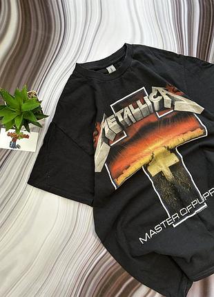 Мерч metallica 2017 футболка m deftones style slayer