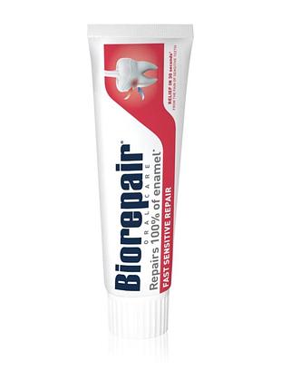 Зубная паста для восстановления зубной эмали biorepair total protective repair
