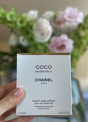 Chanel coco mademoiselle нові розпаковані 3 по 20 мл (дуже зручна форма)