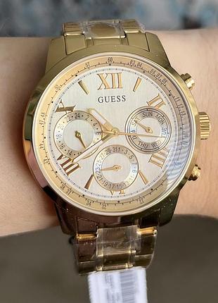 Жіночий годинник guess, gold, діаметр циферблату 42,0