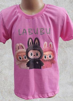 Дитяча футболка лабубу labubu для дівчинки