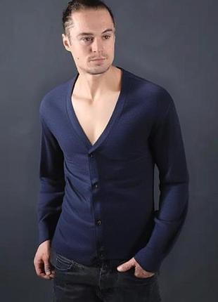 Изысканный высококачественный кардиган из 100% merino wool бренда mirto
