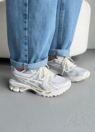Asics gel-kayano 14 silver/white (чоловічі,жіночі)