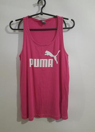 Puma женская спортивная хлопковая майка s