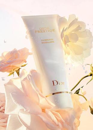 Очищувальний міцелярний мус для обличчя,  dior prestige la mousse micellaire
