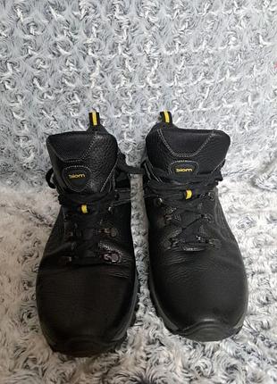 Ботинки мужские, черные, размер 45